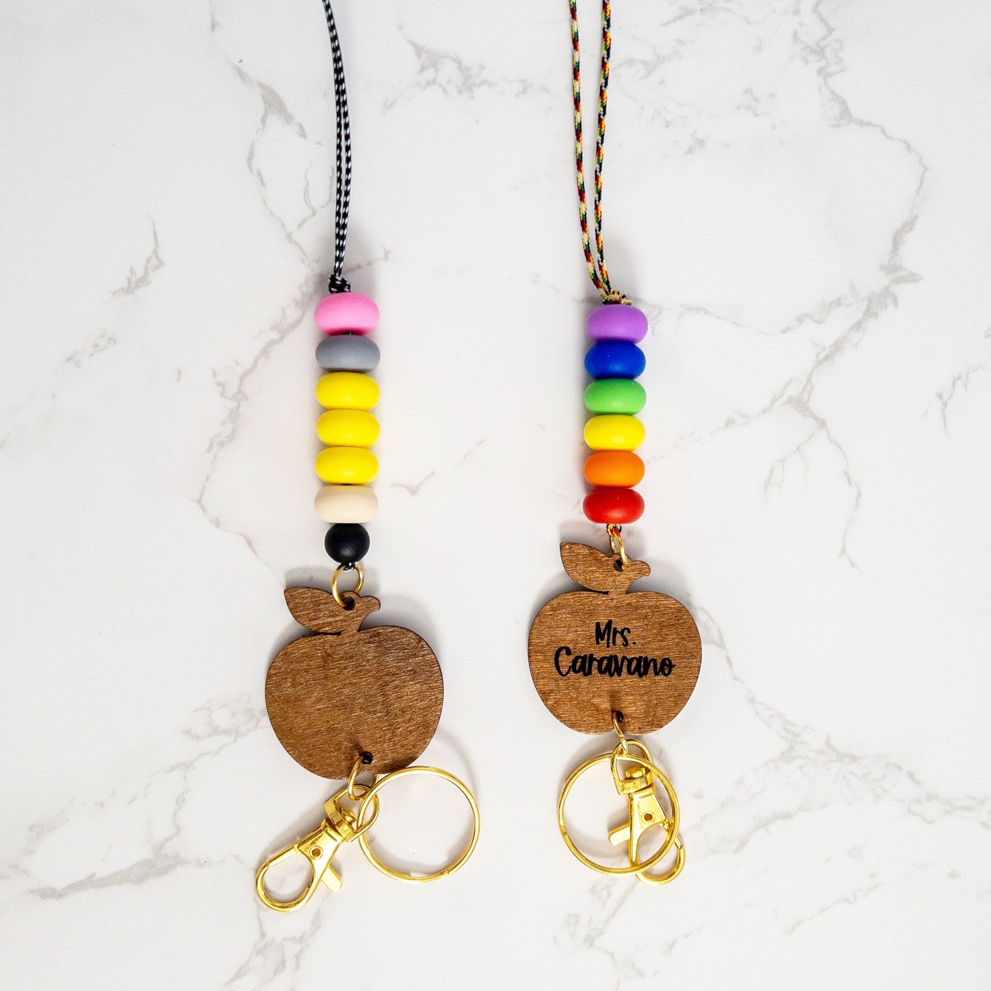 Teacher Lanyard // Teacher Badge Holder // Teacher Gift // Teacher Appreciation
